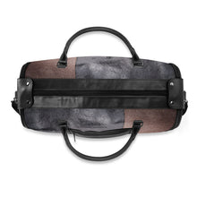 Load image into Gallery viewer, Personalized Leather Duffle Bag Foldable Travel Bag