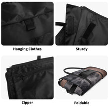 Load image into Gallery viewer, Personalized Leather Duffle Bag Foldable Travel Bag