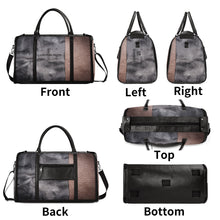 Load image into Gallery viewer, Personalized Leather Duffle Bag Foldable Travel Bag
