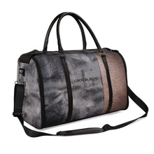 Load image into Gallery viewer, Personalized Leather Duffle Bag Foldable Travel Bag