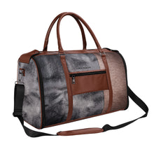 Load image into Gallery viewer, Personalized Leather Duffle Bag Foldable Travel Bag