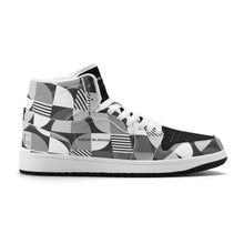 Load image into Gallery viewer, Mens Premium High Top Leather Sneakers
