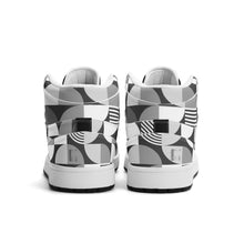 Load image into Gallery viewer, Mens Premium High Top Leather Sneakers