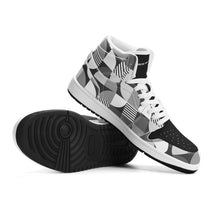 Load image into Gallery viewer, Mens Premium High Top Leather Sneakers