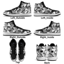 Load image into Gallery viewer, Mens Premium High Top Leather Sneakers