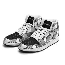 Load image into Gallery viewer, Mens Premium High Top Leather Sneakers