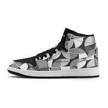 Load image into Gallery viewer, Mens Premium High Top Leather Sneakers