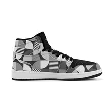 Load image into Gallery viewer, Mens Premium High Top Leather Sneakers