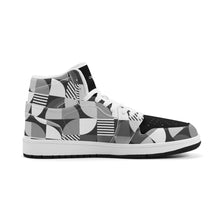 Load image into Gallery viewer, Mens Premium High Top Leather Sneakers