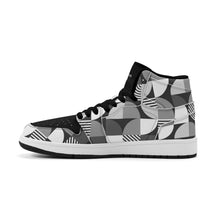 Load image into Gallery viewer, Mens Premium High Top Leather Sneakers
