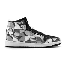 Load image into Gallery viewer, Mens Premium High Top Leather Sneakers