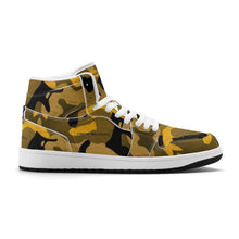 Load image into Gallery viewer, Mens Premium High Top Leather Sneakers