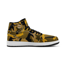 Load image into Gallery viewer, Mens Premium High Top Leather Sneakers