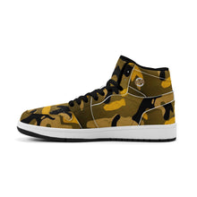 Load image into Gallery viewer, Mens Premium High Top Leather Sneakers