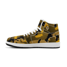 Load image into Gallery viewer, Mens Premium High Top Leather Sneakers