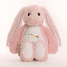 Load image into Gallery viewer, Printing Plush Stuffed Bunny Rabbit for Easter Christmas Birthday