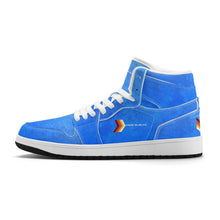 Load image into Gallery viewer, Mens Premium High Top Leather Sneakers