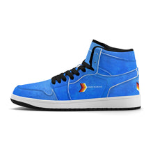 Load image into Gallery viewer, Mens Premium High Top Leather Sneakers