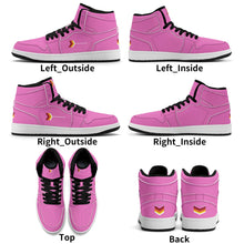 Load image into Gallery viewer, Mens Premium High Top Leather Sneakers