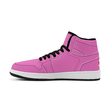 Load image into Gallery viewer, Mens Premium High Top Leather Sneakers