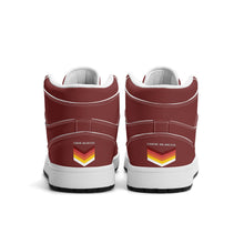 Load image into Gallery viewer, Mens Premium High Top Leather Sneakers