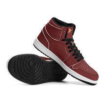 Load image into Gallery viewer, Mens Premium High Top Leather Sneakers