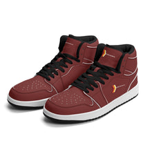 Load image into Gallery viewer, Mens Premium High Top Leather Sneakers