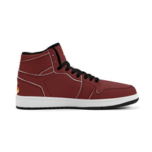 Load image into Gallery viewer, Mens Premium High Top Leather Sneakers