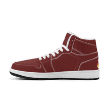 Load image into Gallery viewer, Mens Premium High Top Leather Sneakers