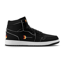 Load image into Gallery viewer, Mens Premium High Top Leather Sneakers
