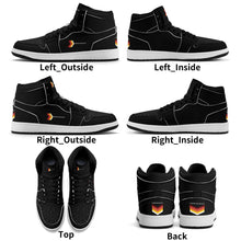 Load image into Gallery viewer, Mens Premium High Top Leather Sneakers