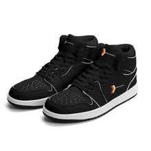 Load image into Gallery viewer, Mens Premium High Top Leather Sneakers