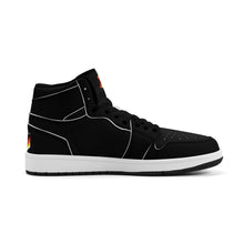 Load image into Gallery viewer, Mens Premium High Top Leather Sneakers