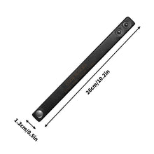 Load image into Gallery viewer, Engraved Punk Rock Leather Cuff Bracelet for Men Jewelry