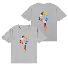 Load image into Gallery viewer, Kids Cotton Front & Back Printing T-Shirt