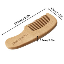 Load image into Gallery viewer, Engraved Hair Wooden Comb 1Pcs Wedding Favor