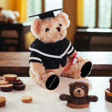 Load image into Gallery viewer, Personalized Graduation Bear with Hat Class of 2025