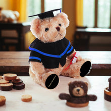 Load image into Gallery viewer, Personalized Graduation Bear with Hat Class of 2025