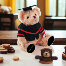 Load image into Gallery viewer, Personalized Graduation Bear with Hat Class of 2025