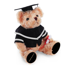 Load image into Gallery viewer, Personalized Graduation Bear with Hat Class of 2025