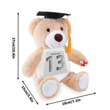 Load image into Gallery viewer, Personalized 1 Piece Graduation Stuffed Bear Belly Print