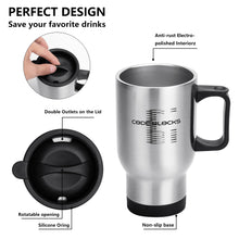 Load image into Gallery viewer, Stainless Steel Travel Coffee Mug (14 oz)