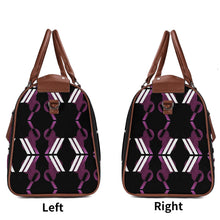 Load image into Gallery viewer, Personalized Leather Duffle Bag Foldable Travel Bag
