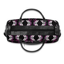 Load image into Gallery viewer, Personalized Leather Duffle Bag Foldable Travel Bag