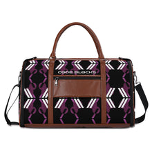 Load image into Gallery viewer, Personalized Leather Duffle Bag Foldable Travel Bag