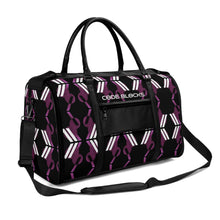 Load image into Gallery viewer, Personalized Leather Duffle Bag Foldable Travel Bag