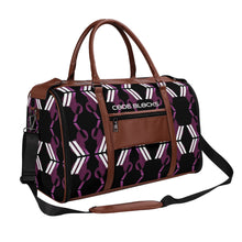 Load image into Gallery viewer, Personalized Leather Duffle Bag Foldable Travel Bag
