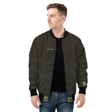Load image into Gallery viewer, Mens All Over Print Zip Bomber Jacket