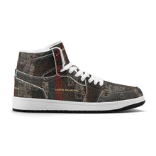 Load image into Gallery viewer, Mens Premium High Top Leather Sneakers