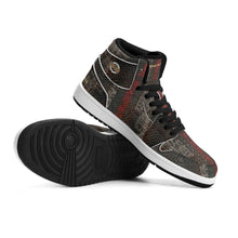 Load image into Gallery viewer, Mens Premium High Top Leather Sneakers